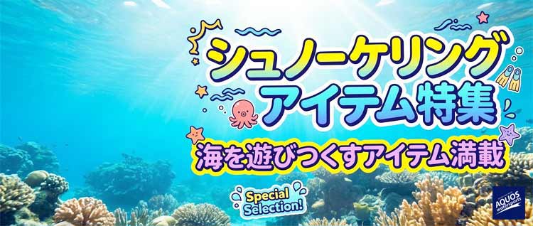 シュノーケリングバナー