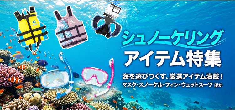 シュノーケリングバナー